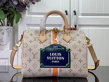 Bagsaaa Louis Vuitton M46749 Speedy Bandoulière 25 Beige/Ocher - 25 x 19 x 15 cm