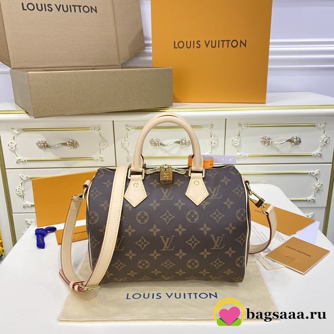 Bagsaaa Louis Vuitton Speedy Bandoulière 25 Momogram - 25 x 19 x 15 cm - 1