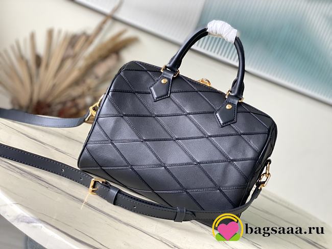 Bagsaaa Louis Vuitton M24206 Speedy Bandoulière 25 Black - 25 x 19 x 15 cm - 1