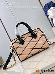 Bagsaaa Louis Vuitton M24261 Speedy Bandoulière 20 Beige/Red - 20.5x13.5x12 cm - 1