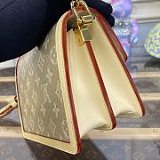 Bagsaaa Louis Vuitton M22826 Mini Dauphine Bag Beige - 20 x 15 x 9 cm - 5