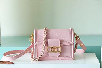 Bagsaaa Louis Vuitton M23558 Mini Dauphine Pink - 20 x 15 x 9 cm