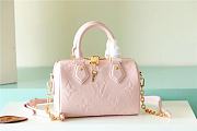 Bagsaaa Louis Vuitton M47136 Speedy Bandoulière 20 Bag Opal Pink - 20.5 x 13.5 x 12 cm - 1