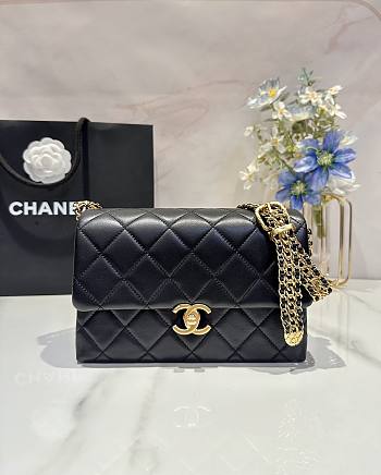 Bagsaaa Chanel Small Flap Bag AS3994 Black - 14 × 21 × 10 cm