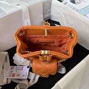 Bagsaaa Chanel Small Backpack Orange AS3947 - 16.5 × 17 × 12 cm - 5