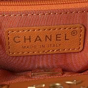 Bagsaaa Chanel Small Backpack Orange AS3947 - 16.5 × 17 × 12 cm - 4