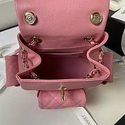 Bagsaaa Chanel Small Backpack Pink AS4399 - 19.5 × 18 × 10 cm - 4