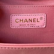 Bagsaaa Chanel Small Backpack Pink AS4399 - 19.5 × 18 × 10 cm - 3