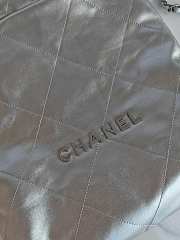 Bagsaaa Chanel 22 Backpack Gray AS3859 - 34 × 29 × 8 cm - 4