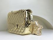 Bagsaaa Chanel Backpack & Star Coin Purse AS4649 Light Gold - 18.5 × 23.5 × 8.5 cm - 4