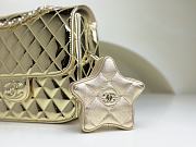 Bagsaaa Chanel Backpack & Star Coin Purse AS4649 Light Gold - 18.5 × 23.5 × 8.5 cm - 2