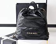 Bagsaaa Chanel Large Backpack Chanel 22 Black & Gold AS3313 - 51 × 40 × 9 cm - 1