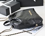 Bagsaaa Chanel Large Backpack Chanel 22 Black & Gold AS3313 - 51 × 40 × 9 cm - 5