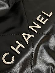 Bagsaaa Chanel Large Backpack Chanel 22 Black & Silver AS3313 - 51 × 40 × 9 cm - 2