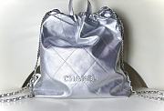 Bagsaaa Chanel Large Backpack Chanel 22 Silver AS3313 - 51 × 40 × 9 cm - 1