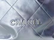 Bagsaaa Chanel Large Backpack Chanel 22 Silver AS3313 - 51 × 40 × 9 cm - 2