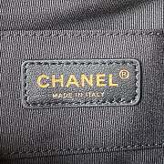 Bagsaaa Chanel Small Backpack Grained Shiny Calfskin AS3787 Black - 17.5-16.5-10 cm - 4