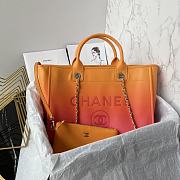 Bagsaaa Chanel Shopping Bag AS3351 Orange/Coral/Pink - 26 × 41 × 17 cm - 1