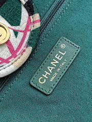 Bagsaaa Chanel Large Tote Green & Multicolor A66941 - 30 × 50 × 22 cm - 3