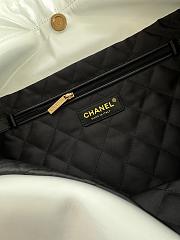 Bagsaaa Chanel 22 Small Handbag White & Black AS3260 - 35 × 37 × 7 cm - 3