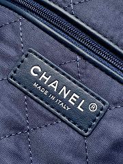 Bagsaaa Chanel 22 Small Handbag Washed Denim AS3260 - 35 × 37 × 7 cm - 5