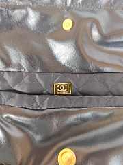 Bagsaaa Chanel 22 Handbag AS3261 Shiny Calfskin & Gold-Tone Metal Black Hobo - 39 × 42 × 8 cm - 2