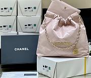 Bagsaaa Chanel 22 Handbag Light Pink AS3261 - 39 × 42 × 8 cm - 1