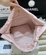 Bagsaaa Chanel 22 Handbag Light Pink AS3261 - 39 × 42 × 8 cm - 5