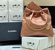 Bagsaaa Chanel 22 Handbag Brown AS3261 - 39 × 42 × 8 cm - 1