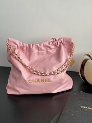 Bagsaaa Chanel 22 Handbag Coral Pink AS3261 - 39×42×8 cm - 1