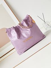 Bagsaaa Chanel 22 Handbag Purple AS3261 - 39×42×8 cm - 1