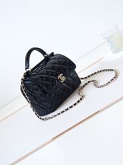 Bagsaaa Chanel Small Box Bag Black Patent AS4511 - 13 × 18 × 8.5 cm - 5