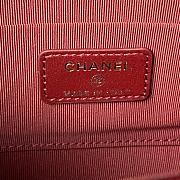 Bagsaaa Chanel Flap Phone Holder With Chain AP3512 Burgundy Red - 11 × 17.2 × 3.5 cm - 2