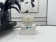 Bagsaaa Chanel Clutch With Chain AP3378 White - 11.5 × 12.5 × 3.5 cm - 1