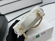 Bagsaaa Chanel Clutch With Chain AP3378 White - 11.5 × 12.5 × 3.5 cm - 4