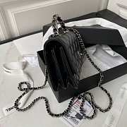 Bagsaaa Chanel Clutch With Chain AP3566 Black - 11 × 18.5 × 6 cm - 2