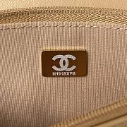 Bagsaaa Chanel Wallet On Chain Beige AP3504 - 12.3 × 19.2 × 3.5 cm - 3