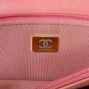 Bagsaaa Chanel Wallet On Chain Pink AP3504 - 12.3 × 19.2 × 3.5 cm - 2