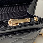 Bagsaaa Chanel Wallet On Chain Black AP3504 - 12.3 × 19.2 × 3.5 cm - 2