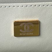 Bagsaaa Chanel Small Vanity Case Light Gray AS3973 - 12.5×15×8 cm - 4