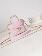 Bagsaaa Chanel Small Vanity Case Pink AS3973 - 12.5×15×8 cm - 1