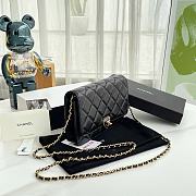 Bagsaaa Chanel Wallet On Chain Black AP3285 - 12.3 × 19.2 × 3.5 cm - 4