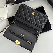 Bagsaaa Chanel Wallet On Chain Black AP3285 - 12.3 × 19.2 × 3.5 cm - 3