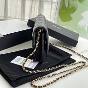 Bagsaaa Chanel Wallet On Chain Black AP3285 - 12.3 × 19.2 × 3.5 cm - 2