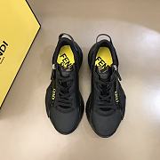 Bagsaaa Fendi Flow Black Nylon Low Tops Sneakers - 1