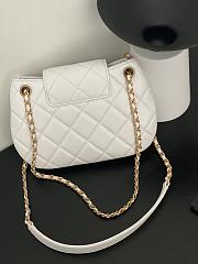 Bagsaaa Chanel Small Messenger Bag AS4609 White - 14 × 21 × 5 cm - 4