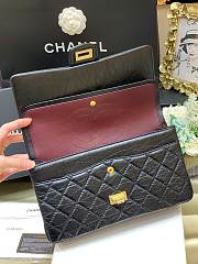 Bagsaaa Chanel Large 2.55 Handbag A37587 Aged Calfskin Black & Gold Hardware - 19.5 × 28 × 7.5 cm - 4