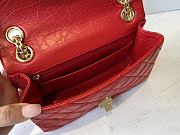 Bagsaaa Chanel Mini 2.55 Handbag AS0874 Aged Calfskin Red - 15.5 × 20 × 6 cm - 5