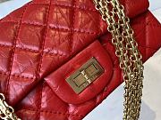 Bagsaaa Chanel Mini 2.55 Handbag AS0874 Aged Calfskin Red - 15.5 × 20 × 6 cm - 2