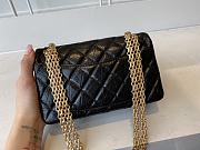 Bagsaaa Chanel Mini 2.55 Handbag AS0874 Aged Calfskin Black & Gold Hardware - 15.5 × 20 × 6 cm - 3